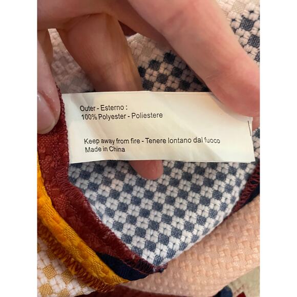 Traffic People Retro 60's Look Colorblock Short Sleeve Shift Dress Size L - Picture 5 of 7